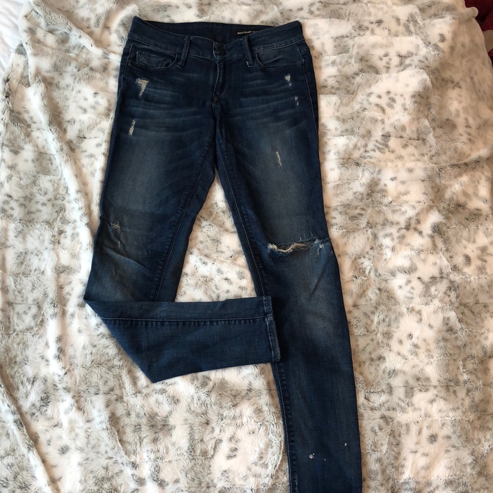BLACK ORCHID SKINNY JEANS